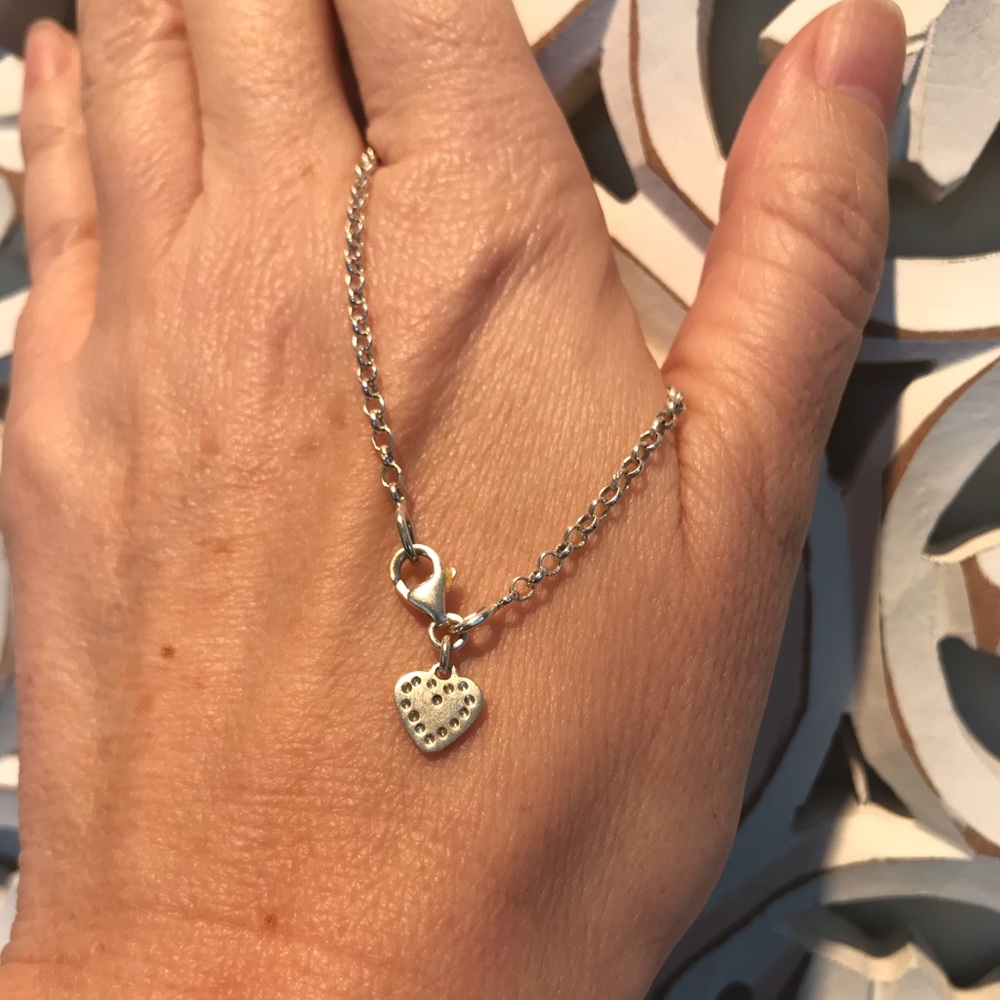 Stella & Dot - 30” Circle Link Chain - Silver